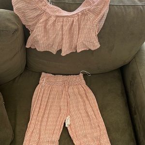 Light orange 2 piece set